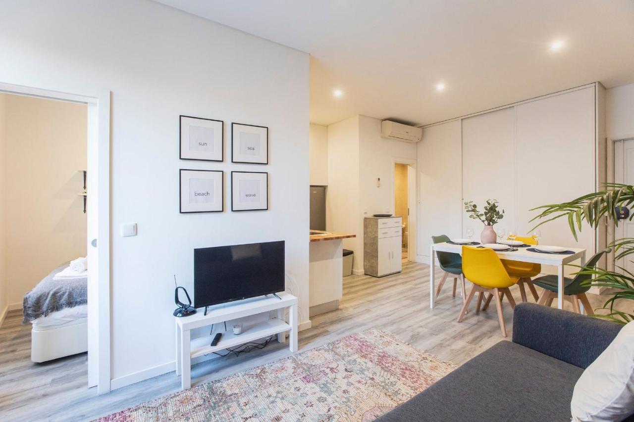 Seaside 1Br Flat W/ Ac In Matosinhos By Lovelystay Eksteriør bilde
