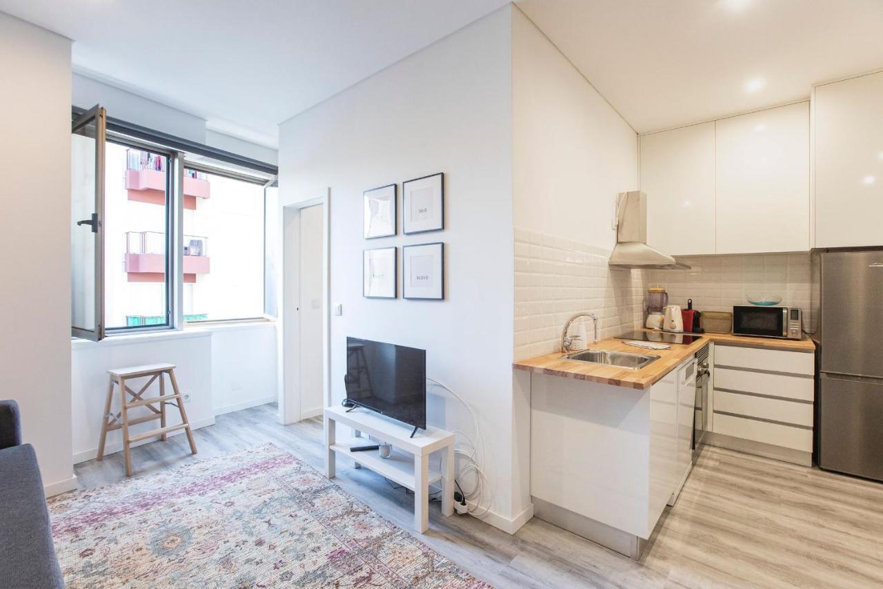 Seaside 1Br Flat W/ Ac In Matosinhos By Lovelystay Eksteriør bilde